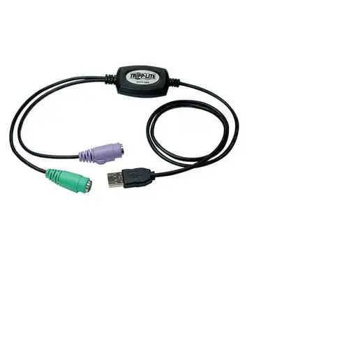 Tripp Lite B015-000 Adaptador USB a PS/2 para teclado y mouse