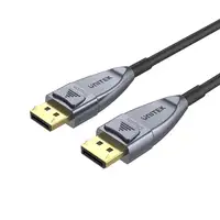 UNITEK C1616GY cable DisplayPort 10 m Negro, Gris
