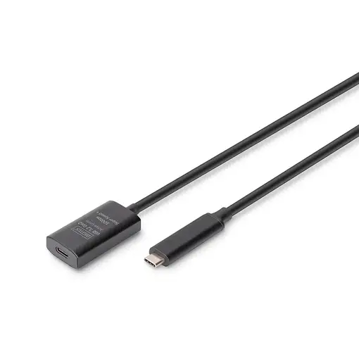 Digitus Cable de extensión USB 3.2 Gen2 10G activo, USB-C - USB-C, 5 m