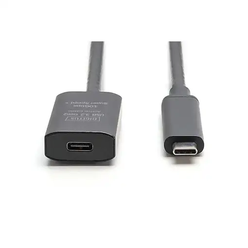 Digitus Cable de extensión USB 3.2 Gen2 10G activo, USB-C - USB-C, 5 m