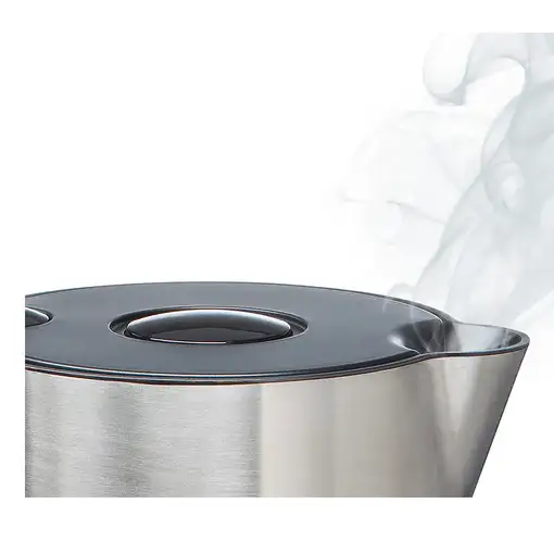 Bosch TWK8611P tetera eléctrica 1,5 L 2400 W Antracita, Acero inoxidable, Blanco