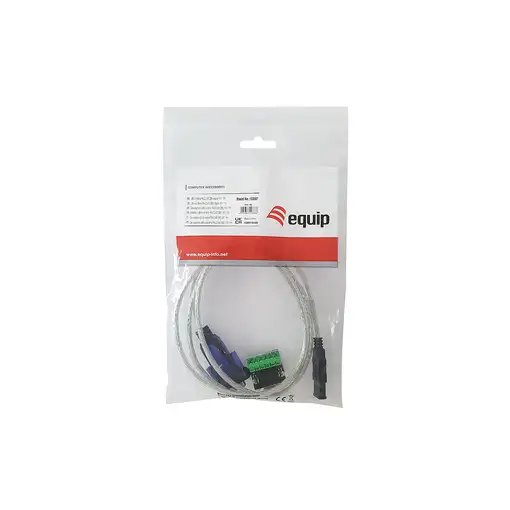 Equip Cable adaptador USB-A a serie RS-422/485 DB9