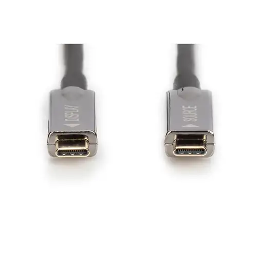 Digitus Cable USB-C - USB-C AOC AV, UHD 4K / 60 Hz, 15 m