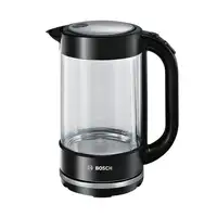 Bosch TWK70B03 tetera eléctrica 1,7 L 2400 W Negro, Transparente