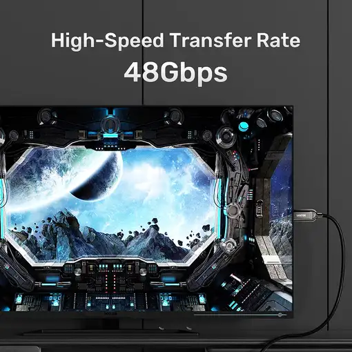 UNITEK C11085GY01-40M cable HDMI HDMI tipo A (Estándar) Negro