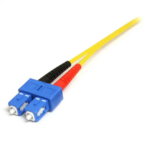 StarTech.com Cable Adaptador de Red de 1m Monomodo Dúplex Fibra Óptica LC-SC