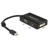 DeLOCK 0.16m DisplayPort/VGA + HDMI + DVI 0,16 m Mini DisplayPort VGA (D-Sub)+ HDM