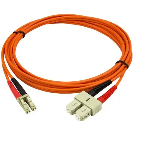 StarTech.com Cable Patch de Fibra Duplex Multimodo 50/125 2m LC - SC