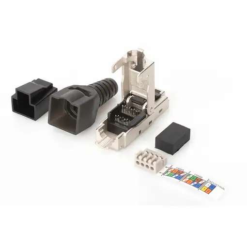 Digitus Conector RJ45 apantallado para ensamblaje sobre el terreno