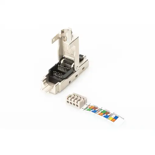 Digitus Conector RJ45 apantallado para ensamblaje sobre el terreno