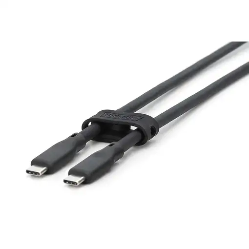 Digitus Cable USB de silicona, USB 10Gbps, 1m, negro