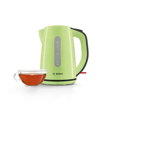 Bosch TWK7506 tetera eléctrica 1,7 L 2200 W Negro, Verde