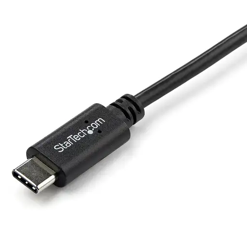 StarTech.com Cable de 1m USB-C a USB-C Acodado a la Derecha - Cable USB Tipo C