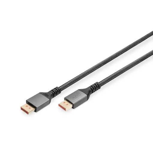 Digitus Cable de conexión DisplayPort 16K , versión 2.1, 1 m, 80G, negro