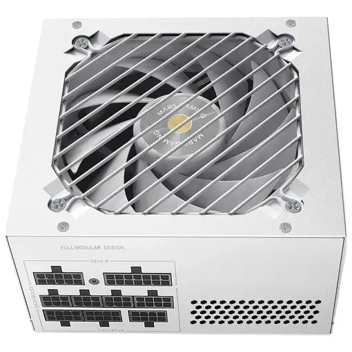 Mars Gaming MPB650SIMW unidad de fuente de alimentación 650 W 24-pin ATX ATX Blanc