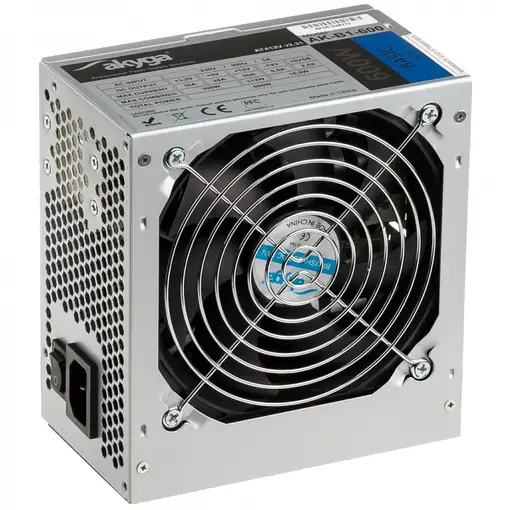 Akyga AK-B1-600 unidad de fuente de alimentación 600 W 20+4 pin ATX ATX Gris