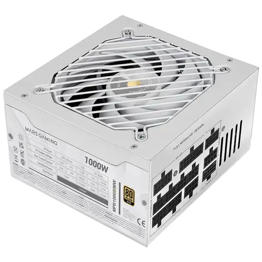 Mars Gaming MPB1000SIMW unidad de fuente de alimentación 1000 W 24-pin ATX ATX