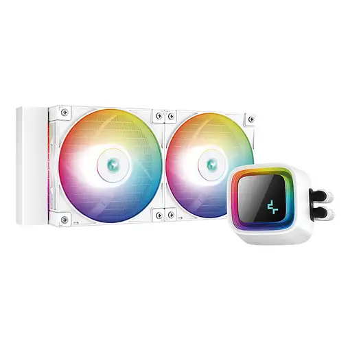 DeepCool LS520 WH Procesador Sistema de refrigeración líquida todo en uno 12 cm Bl