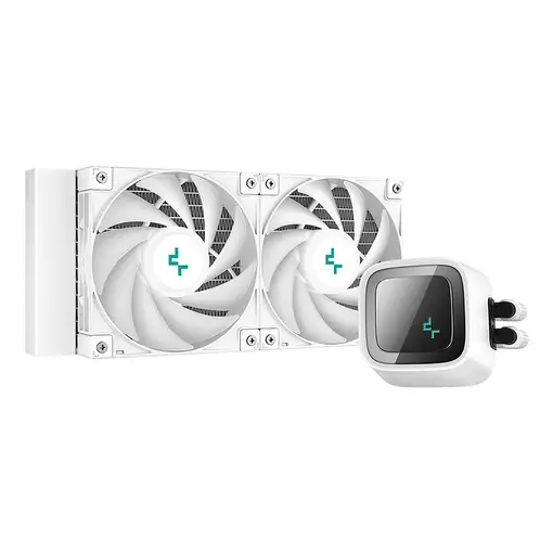DeepCool LS520 WH Procesador Sistema de refrigeración líquida todo en uno 12 cm Bl