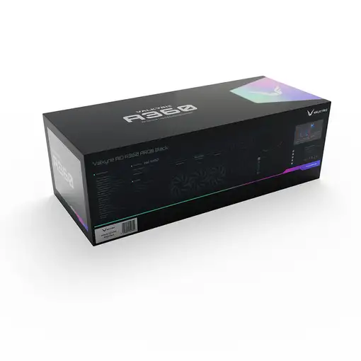 Valkyrie A360 Procesador Sistema de refrigeración líquida todo en uno 36 cm Negro