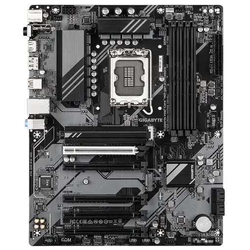 GIGABYTE B760 DS3H WIFI6E GEN5 Placa Base – Compatible con procesadores Intel Core