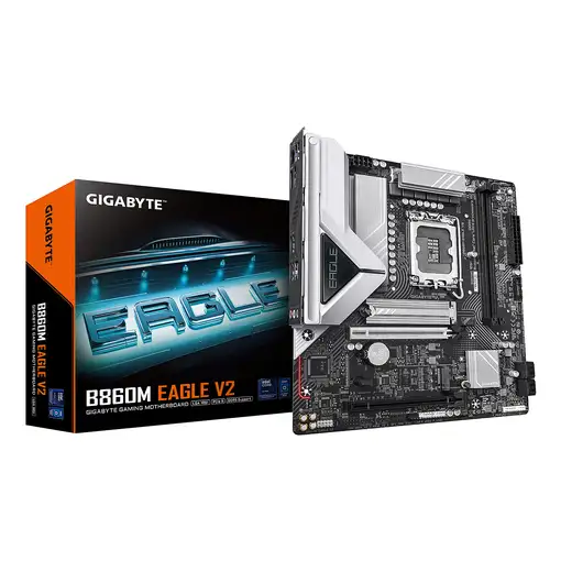 GIGABYTE B860M EAGLE V2 Placa base - Procesadores Intel Core Ultra Series, VRM de