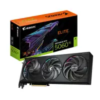 GIGABYTE AORUS GeForce RTX 5060 Ti ELITE 16G Tarjeta Gráfica – 16 GB GDDR7, 128 bi