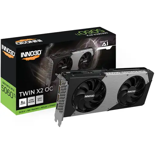 INNO3D GeForce RTX 5060 Ti TWIN X2 OC NVIDIA 8 GB GDDR7