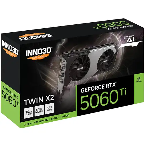 INNO3D GeForce RTX 5060 Ti TWIN X2 NVIDIA 16 GB GDDR7