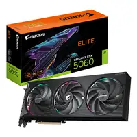 GIGABYTE AORUS GeForce RTX 5060 ELITE 8G Tarjeta Gráfica - 8GB GDDR7, 128bit, PCI-