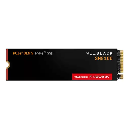 SanDisk WD_BLACK SN8100 NVMe 8 TB M.2 PCI Express 5.0 TLC 3D NAND
