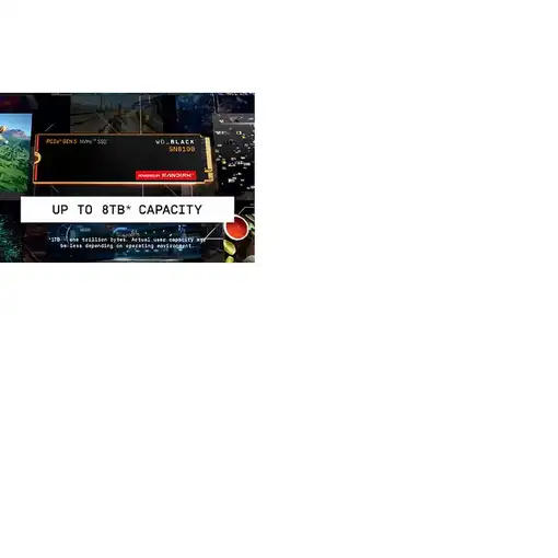 SanDisk WD_BLACK SN8100 NVMe 8 TB M.2 PCI Express 5.0 TLC 3D NAND