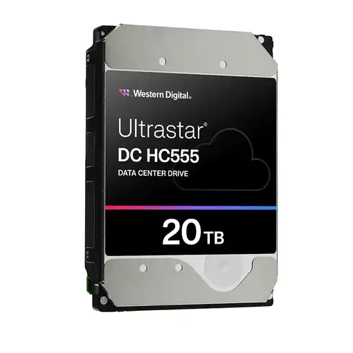 Western Digital Ultrastar DC HC555 disco duro interno 20 TB 7200 RPM 512 MB 3.5''