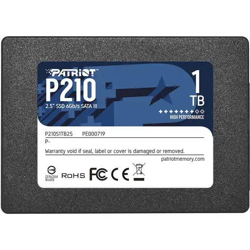 Patriot Memory P210 1 TB 2.5" Serial ATA III