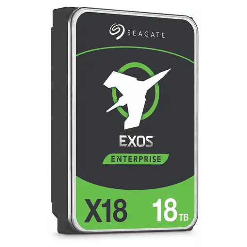 Seagate Exos X18 disco duro interno 18 TB 7200 RPM 256 MB 3.5" Serial ATA III