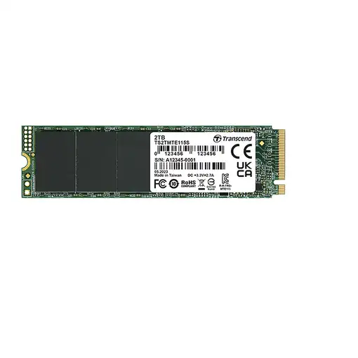 Transcend 115S 2 TB M.2 PCI Express 3.0 NVMe 3D NAND