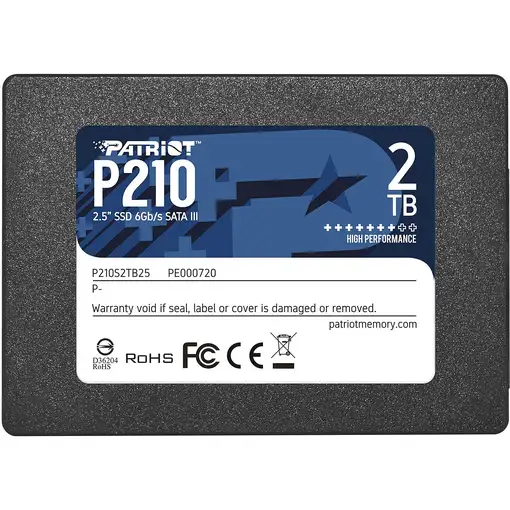 Patriot Memory P210 2 TB 2.5" Serial ATA III