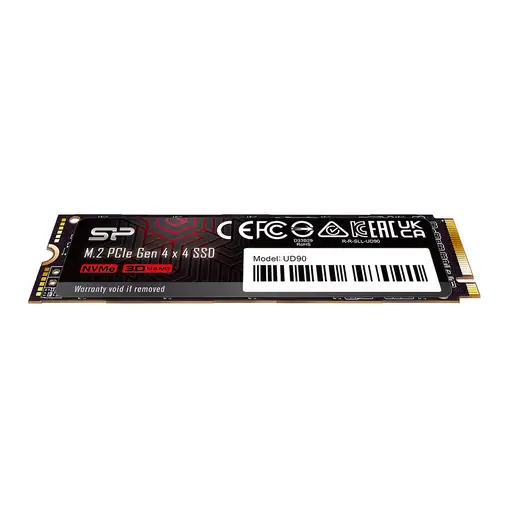 Silicon Power UD90 4 TB M.2 PCI Express 4.0 NVMe 3D NAND Silicon Power UD90 4 TB M.2 PCI Express 4.0 NVMe 3D NAND