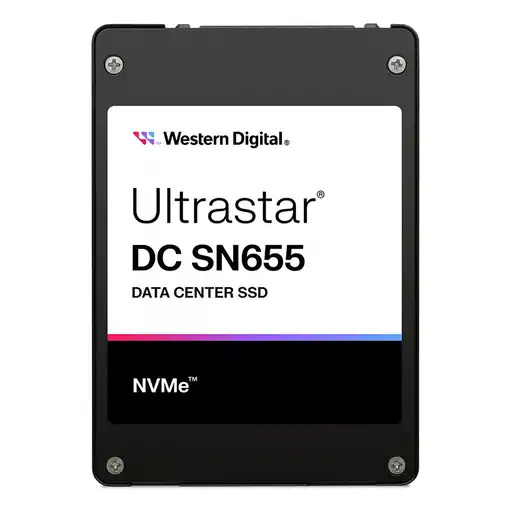 Western Digital Ultrastar DC SN655 15 TB U.3 PCI Express 4.0 NVMe 3D TLC NAND