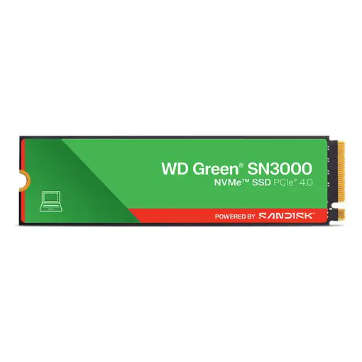 SanDisk Green SN3000 1 TB M.2 PCI Express 4.0 NVMe QLC 3D NAND