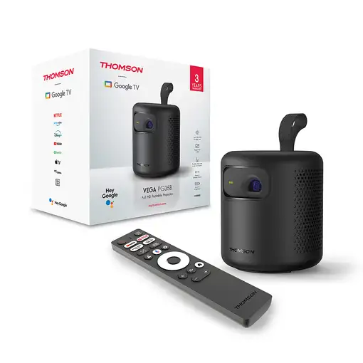 Thomson Vega 600 lúmenes ANSI UHD 4K (3840x2160) Negro