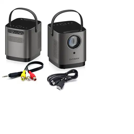 Overmax Multipic 3.6 LED 1080p (1920x1080) Negro, Gris