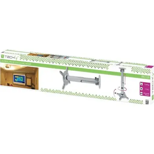 Techly ICA-PM-104XL montaje para projector Techo Plata