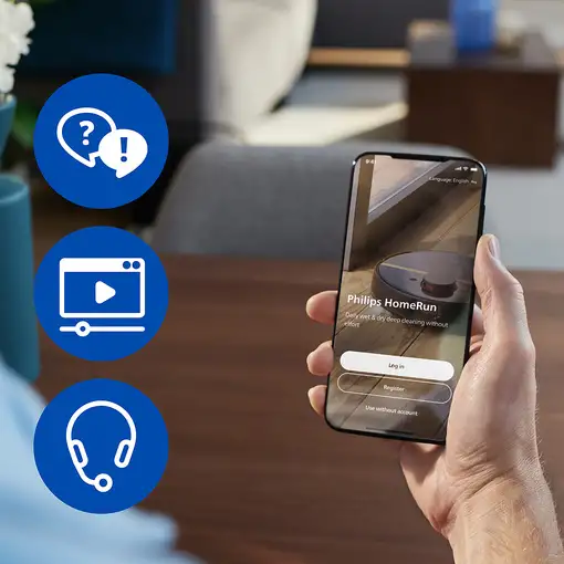 Philips Aspirador y friegasuelos HomeRun 5000