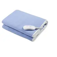 Manta eléctrica 60W 3 temperaturas poliéster azul x150 cm EHB001 ESPERANZA