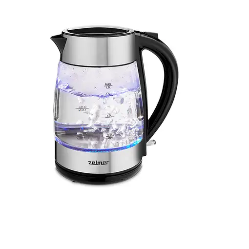 Zelmer ZCK8011 tetera eléctrica 1,7 L 2200 W Negro, Acero inoxidable