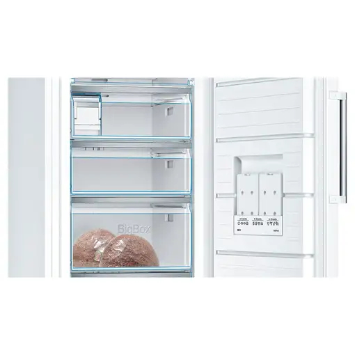 Bosch Serie 6 GSN51AWDV congelador Congelador vertical Independiente 290 L Blanco