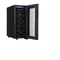 Adler AD 8083 enfriador de vino Nevera de vino termoeléctrico Independiente Negro