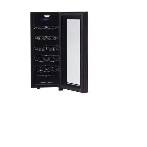 Adler AD 8083 enfriador de vino Nevera de vino termoeléctrico Independiente Negro