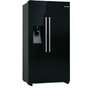 Bosch Serie 6 KAD93ABEP nevera puerta lado a lado Independiente 562 L Negro
